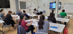 Picture of people attending a training in Lowell, Massachusetts